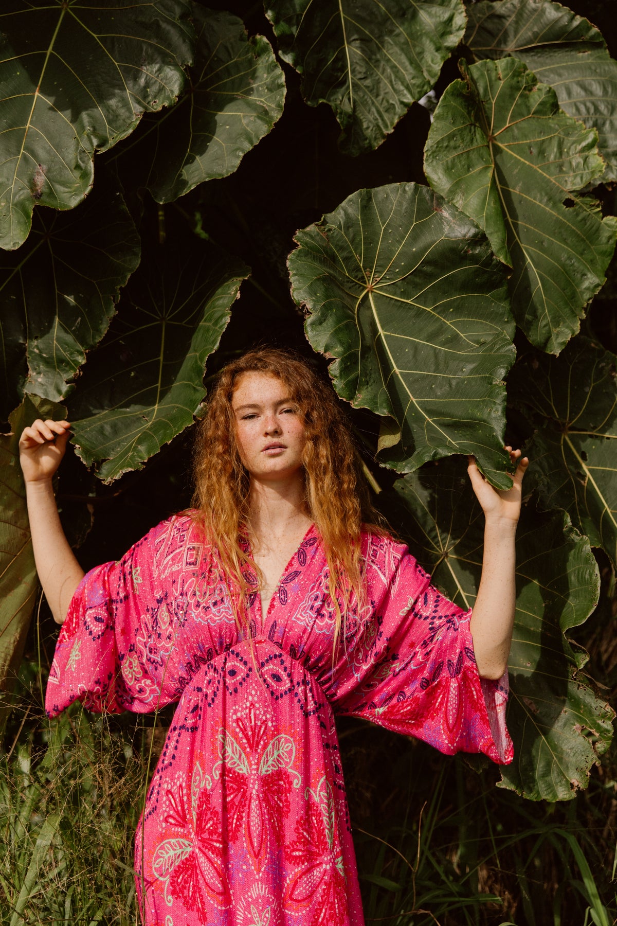 AVY LONG KIMONO DRESS | FINAL SALE