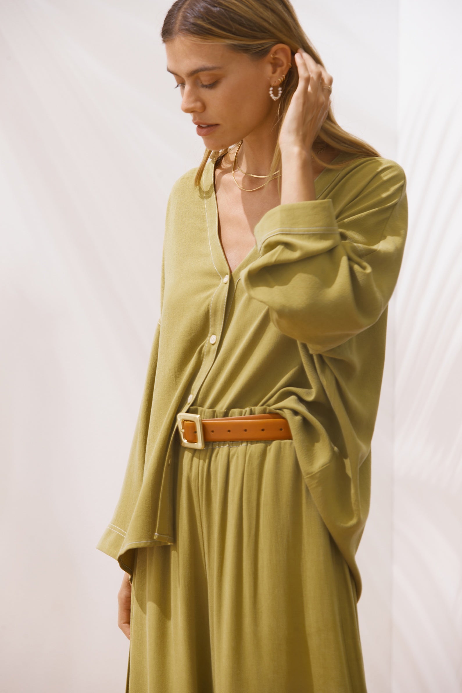 THE MAEVA BLOUSE - FINAL SALE