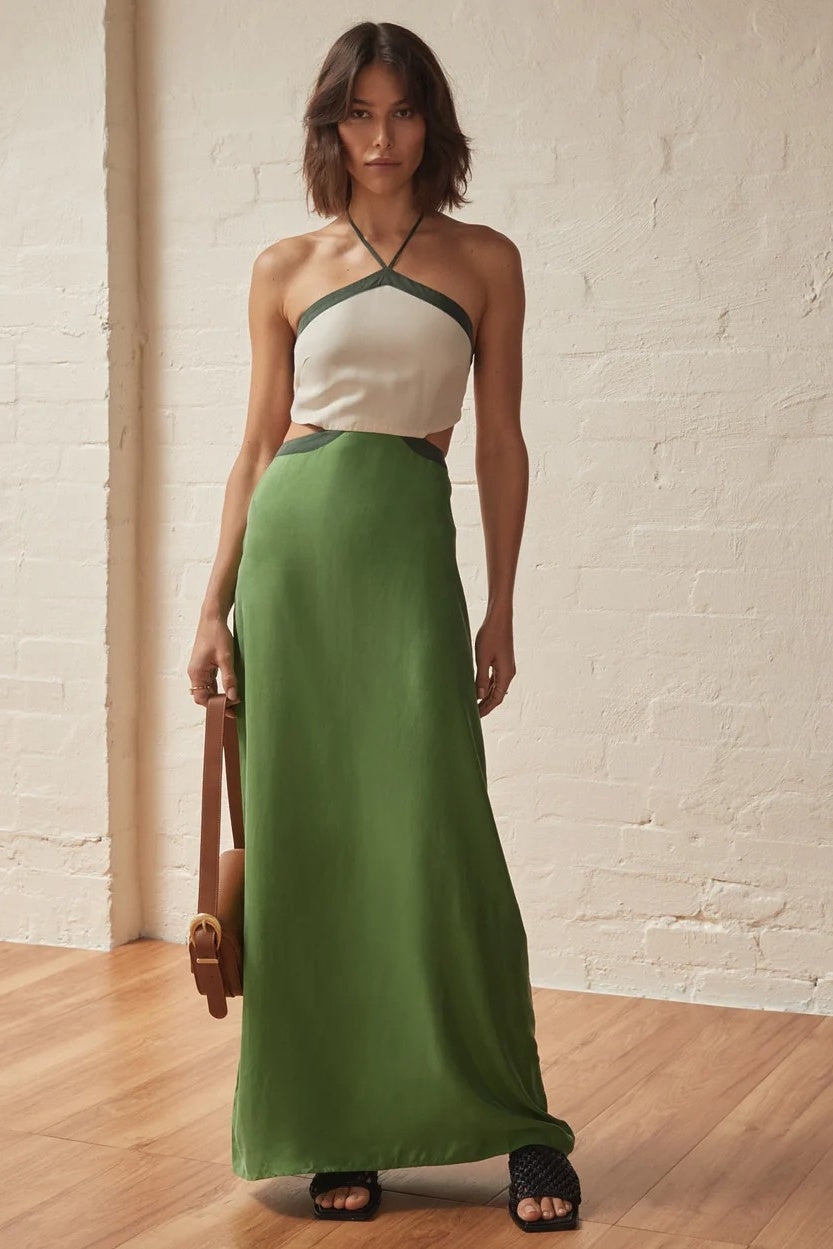Hazel Maxi Dress | Emerald Green