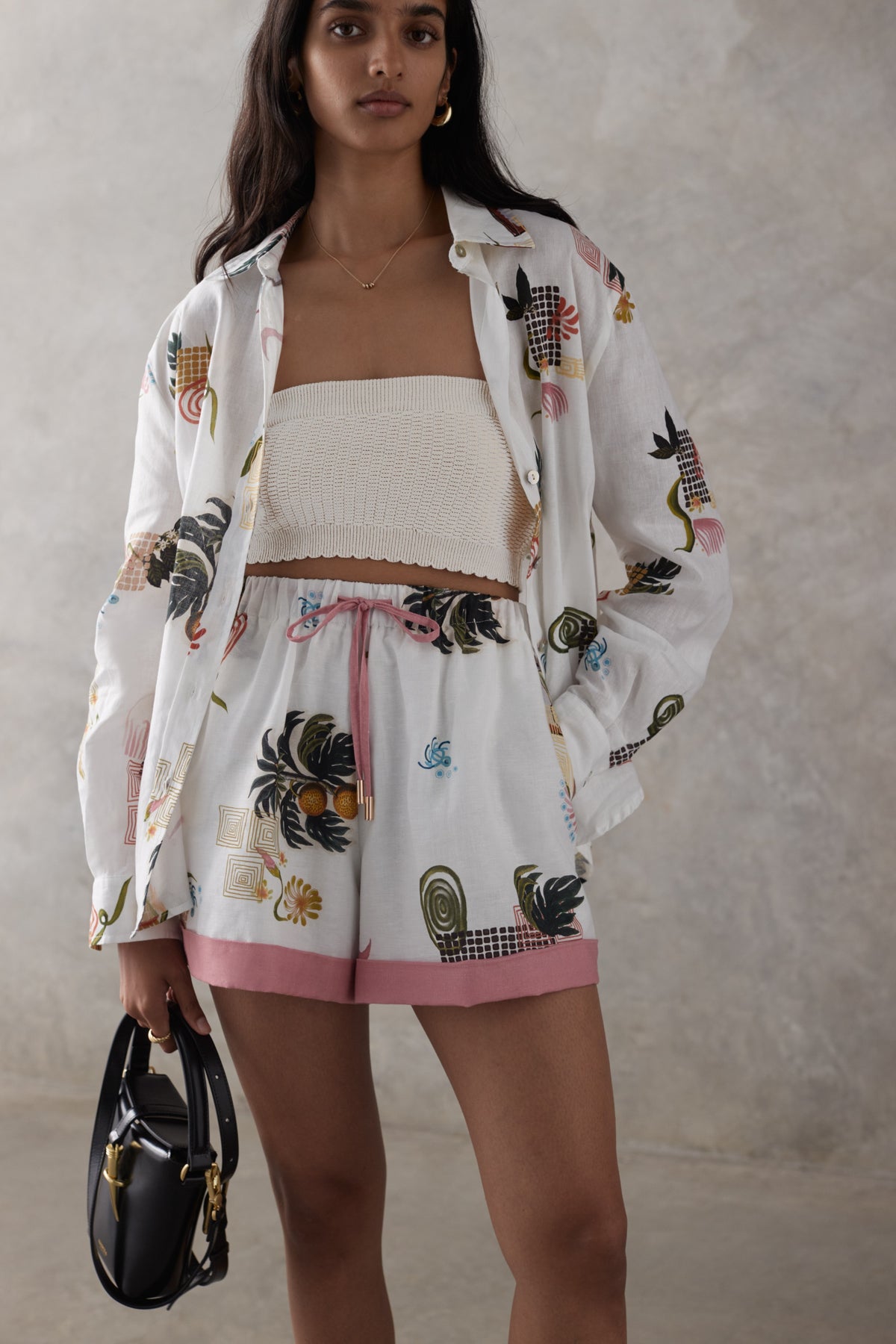 SALMA SHIRT | VALENCIA PRINT - FINAL SALE