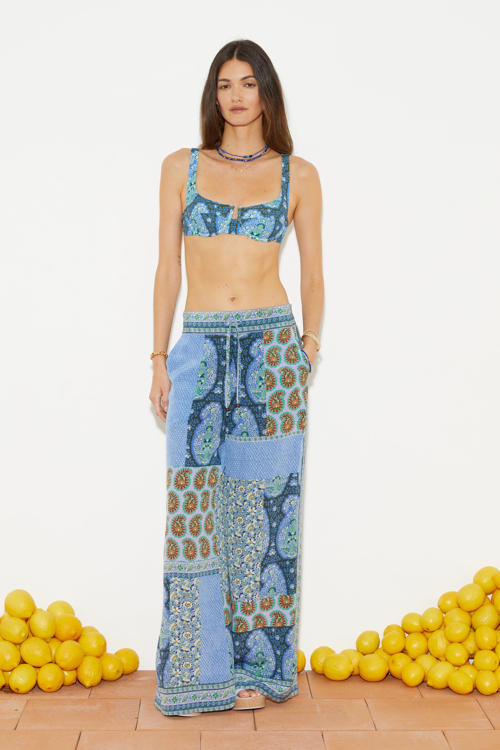 Onda Silk Wide Leg Pant | FINAL SALE