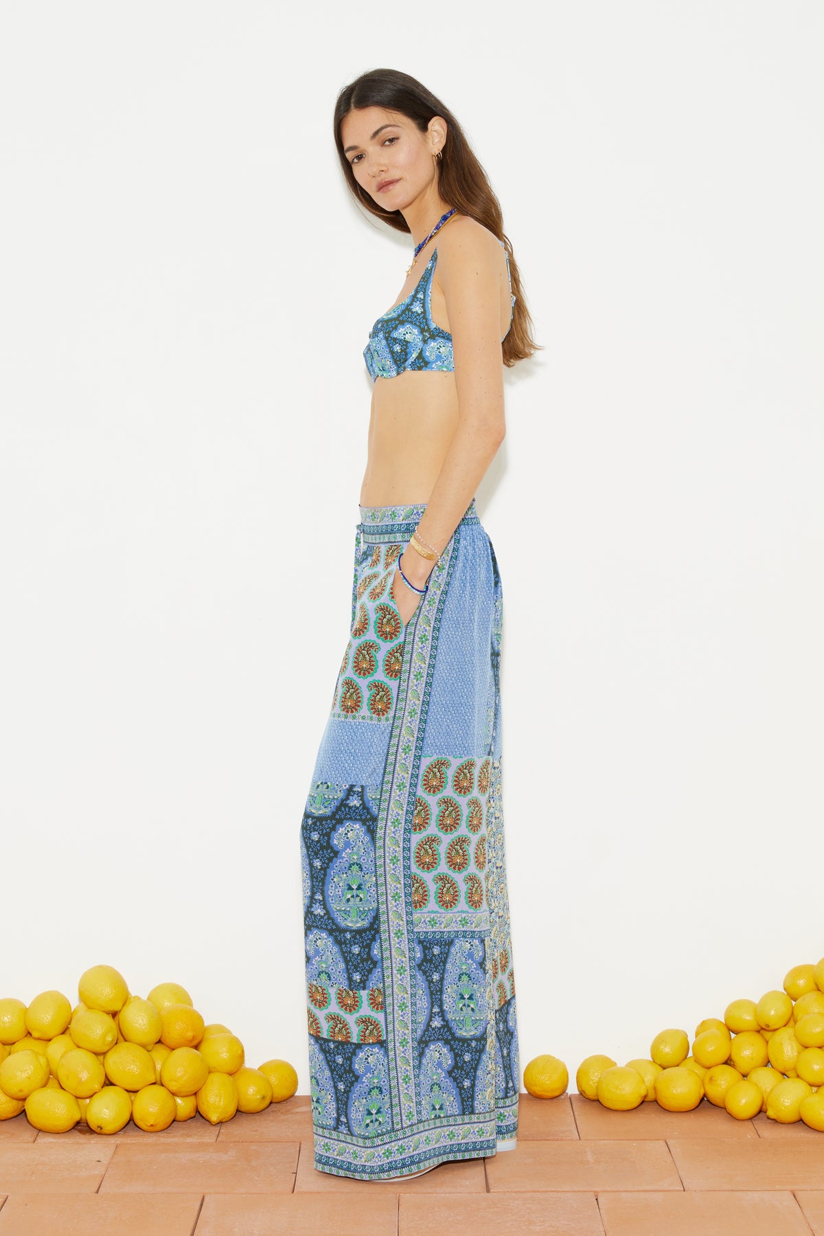 Onda Silk Wide Leg Pant | FINAL SALE