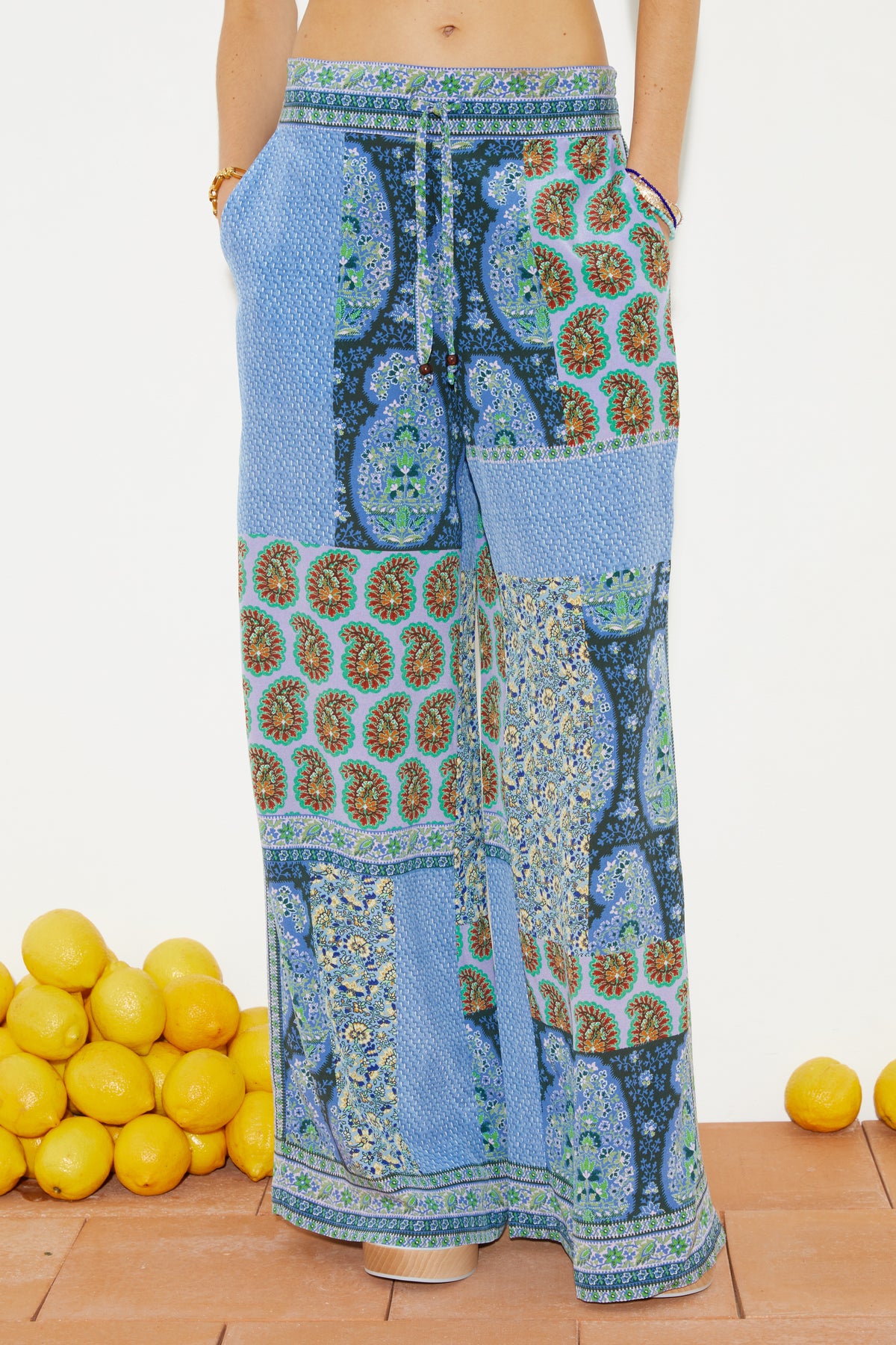 Onda Silk Wide Leg Pant | FINAL SALE