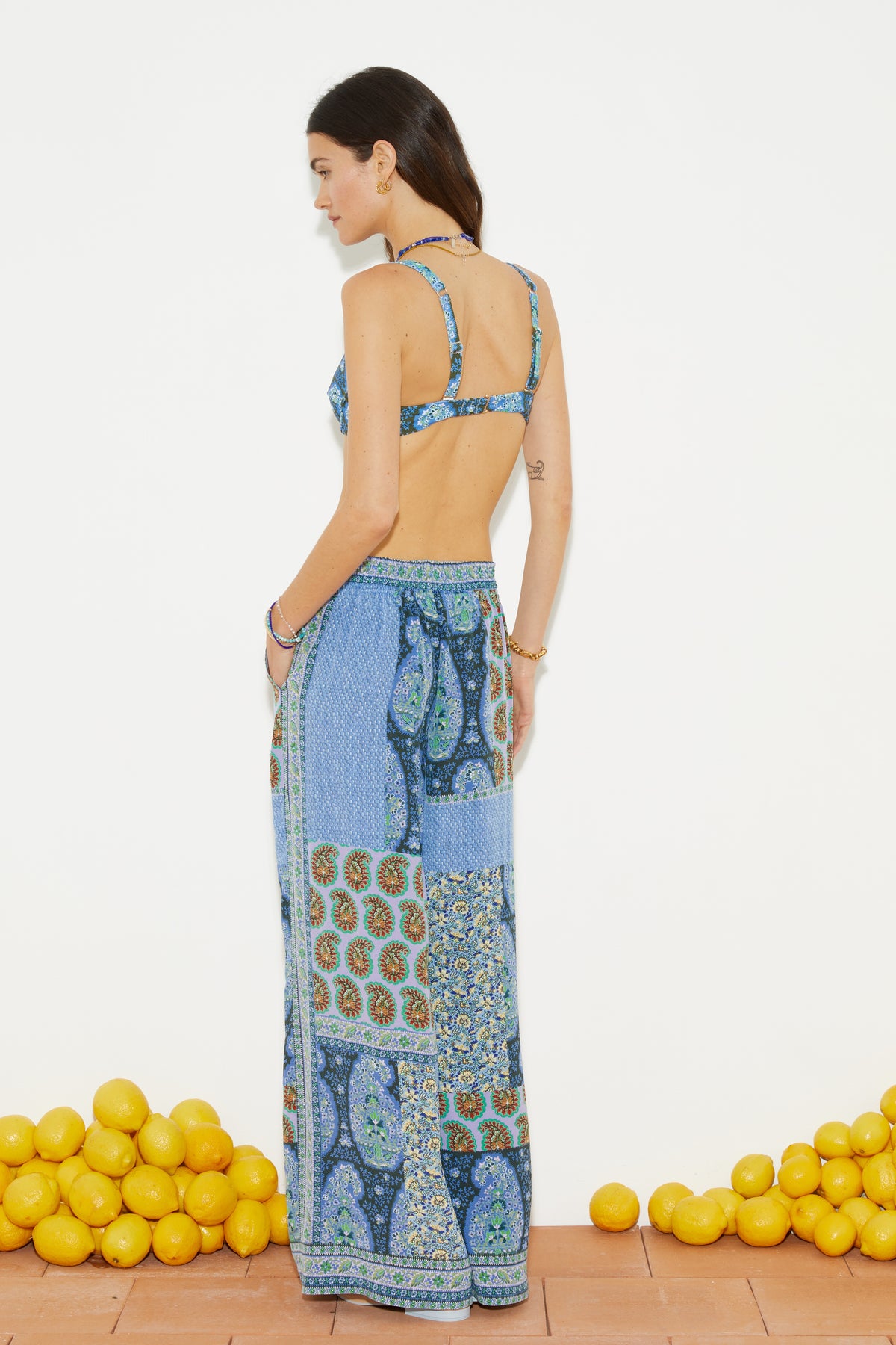 Onda Silk Wide Leg Pant | FINAL SALE