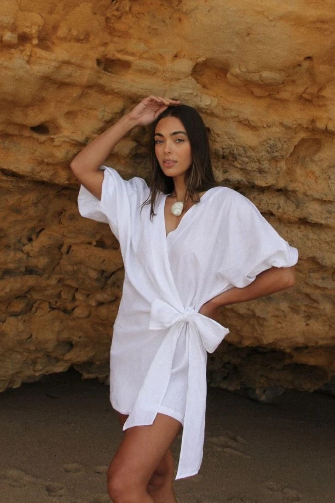 Adara Linen Dress