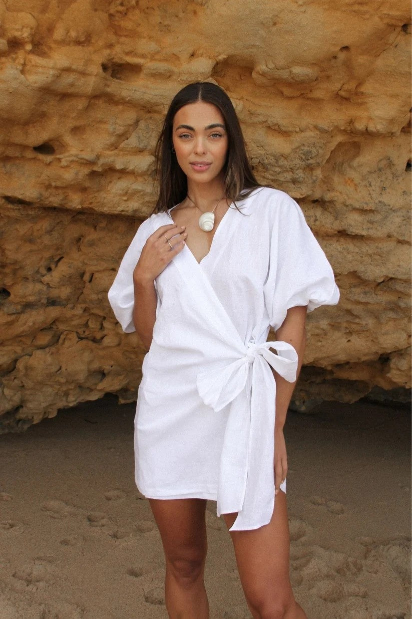 Adara Linen Dress