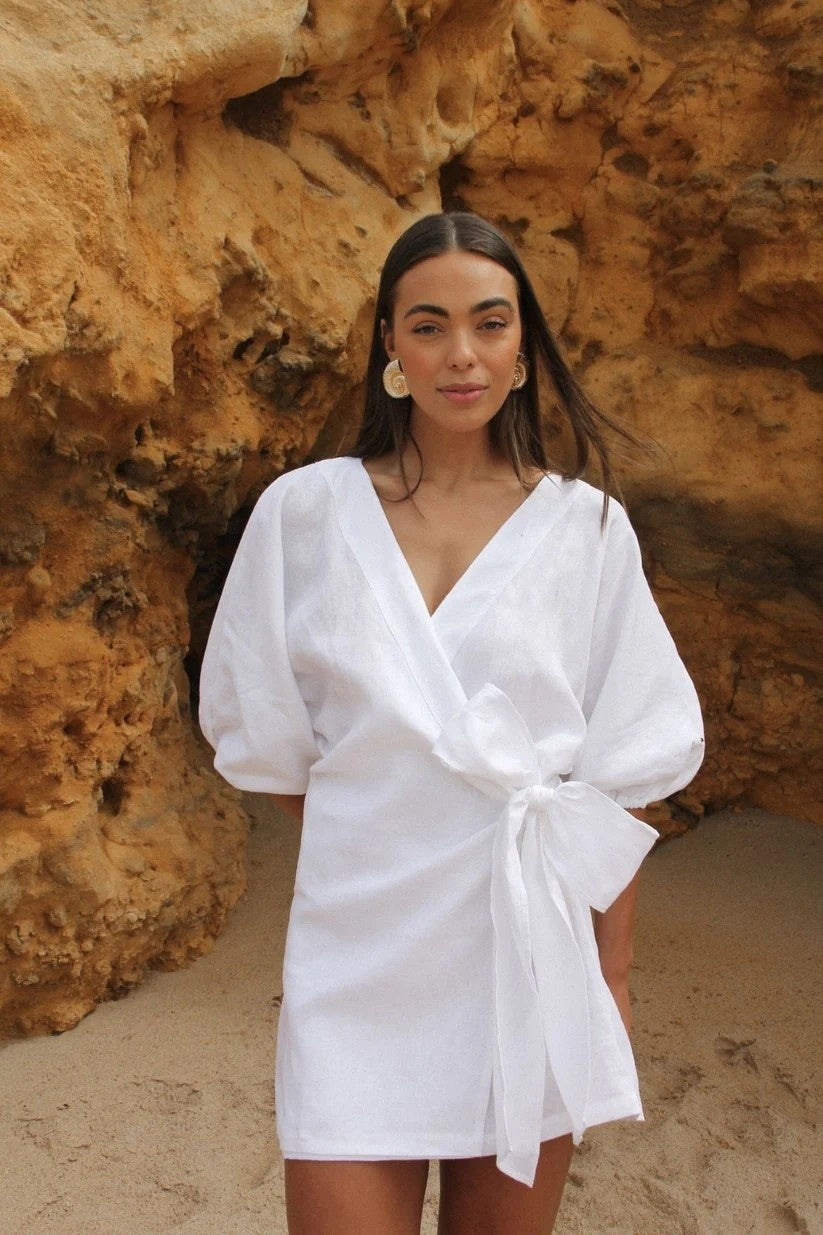 Adara Linen Dress