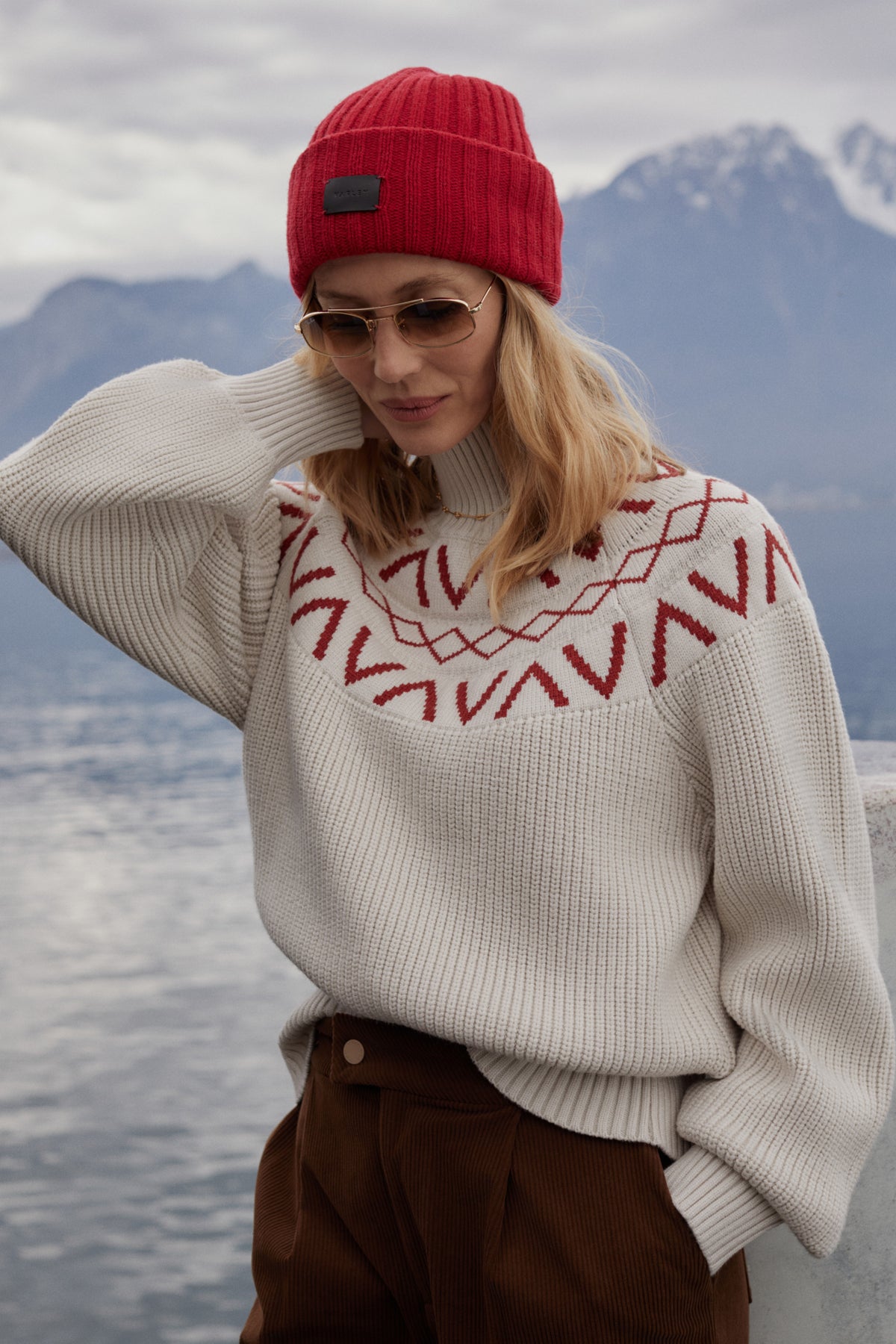 Marcie Fair Isle Yoke Knit - FINAL SALE