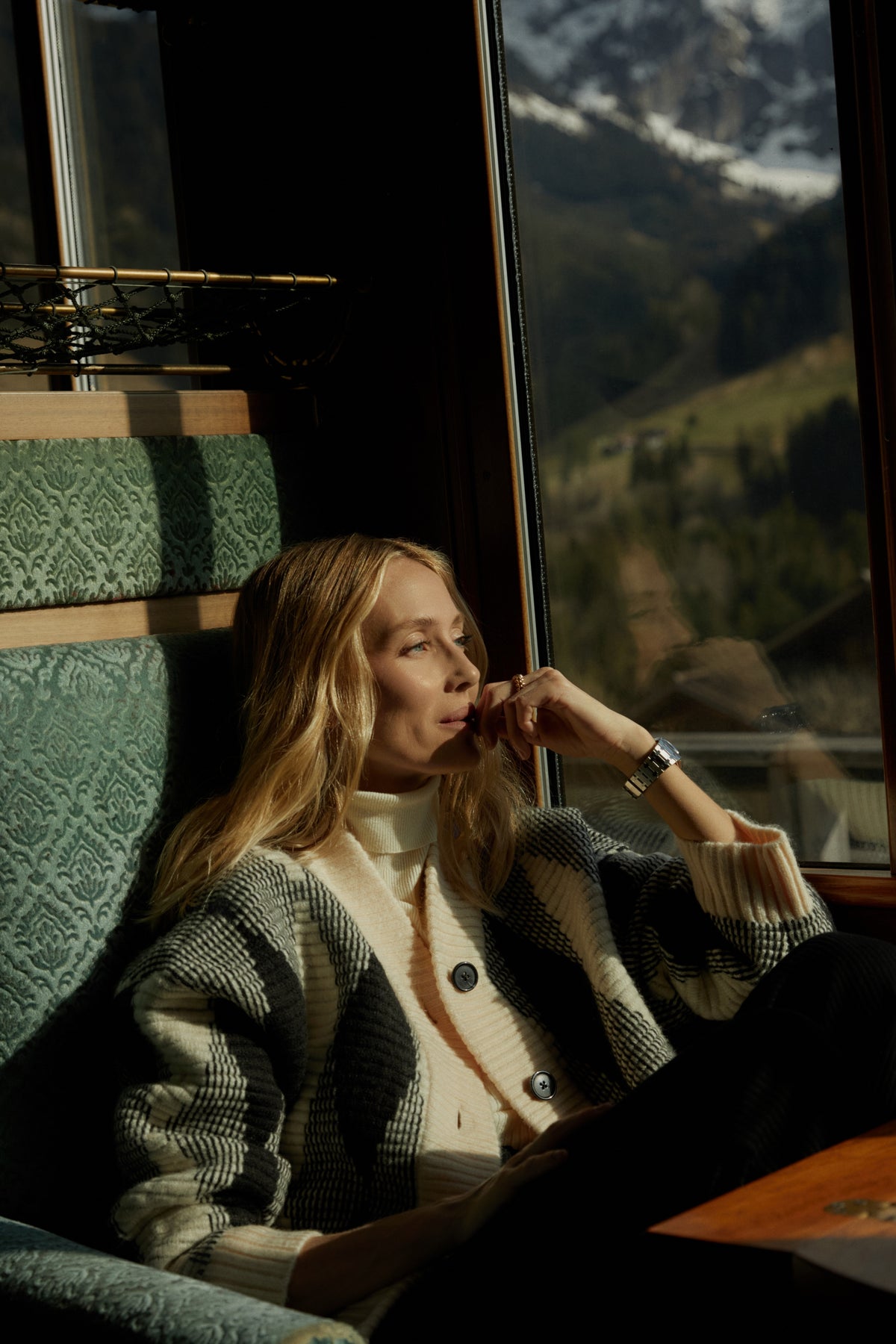 Nancy Jacquard Knit Jacket