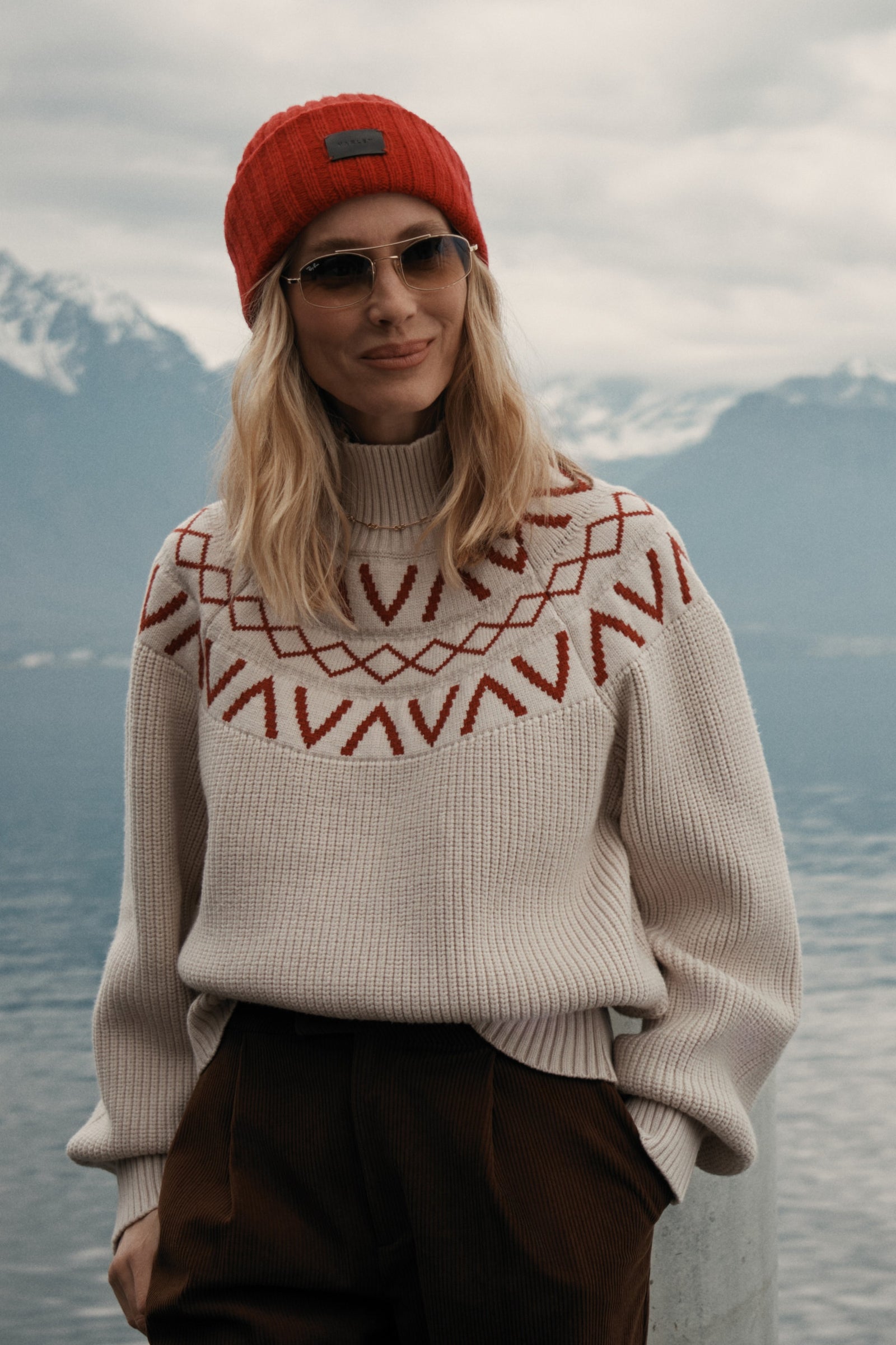 Marcie Fair Isle Yoke Knit - FINAL SALE