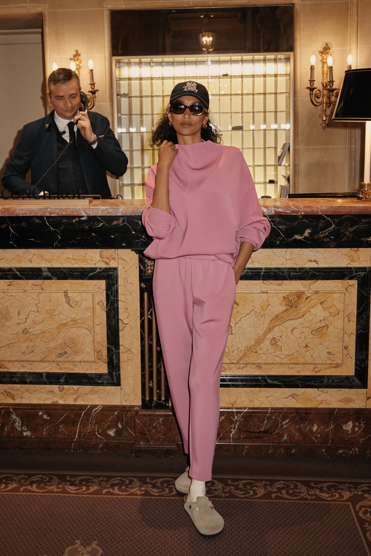 Betsy Sweat Top | Foxglove