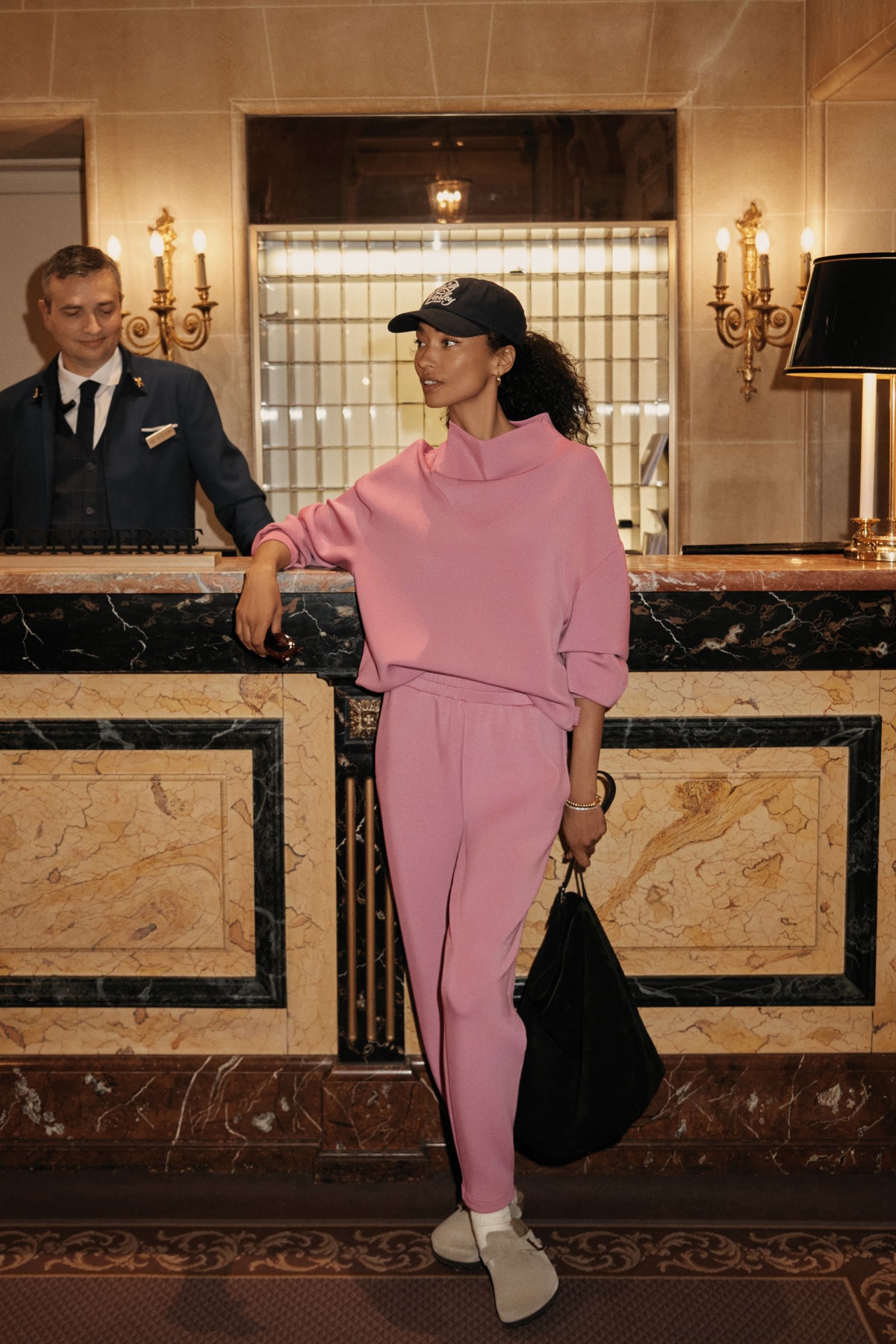 Betsy Sweat Top | Foxglove