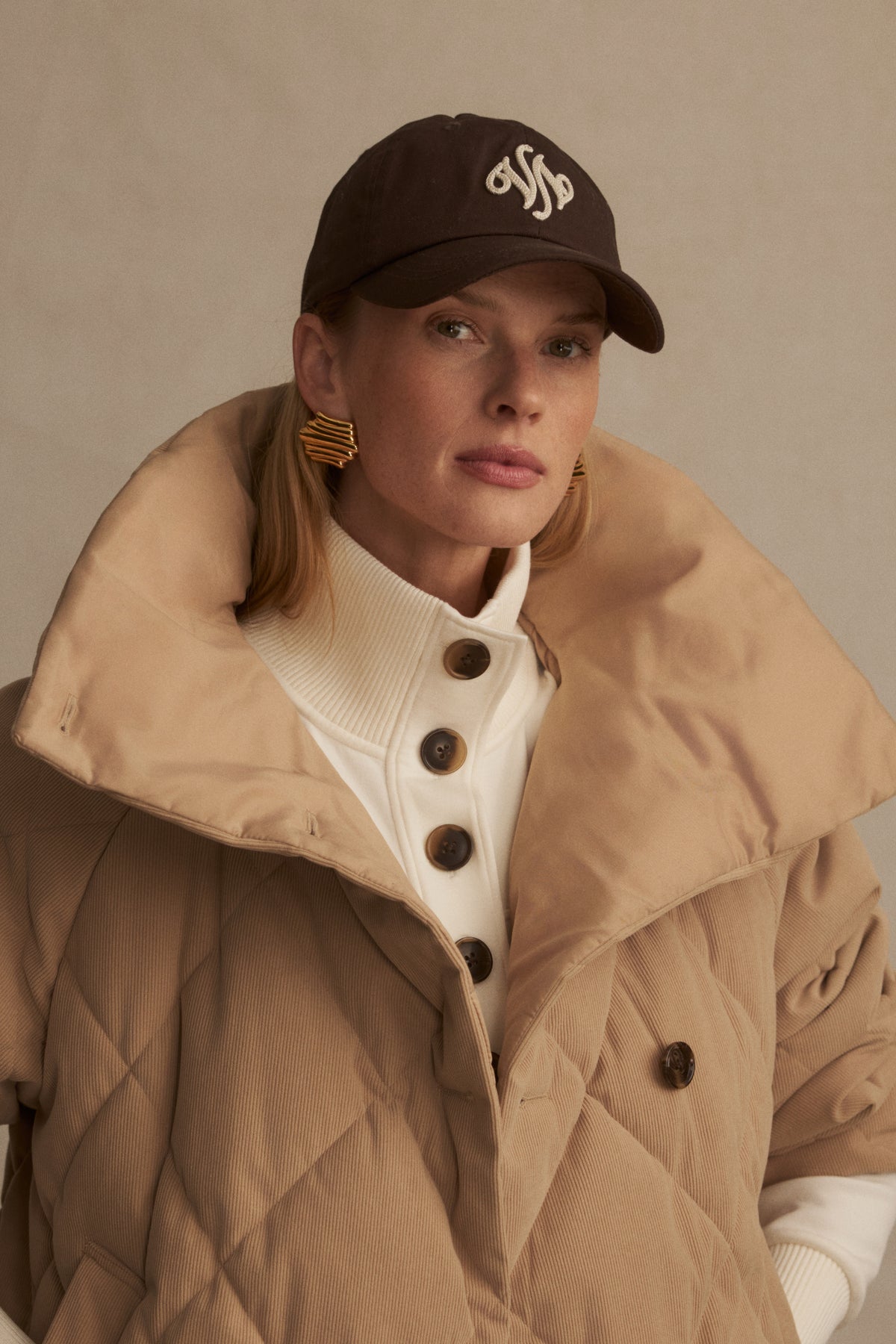 Bronya Button Placket Sweat