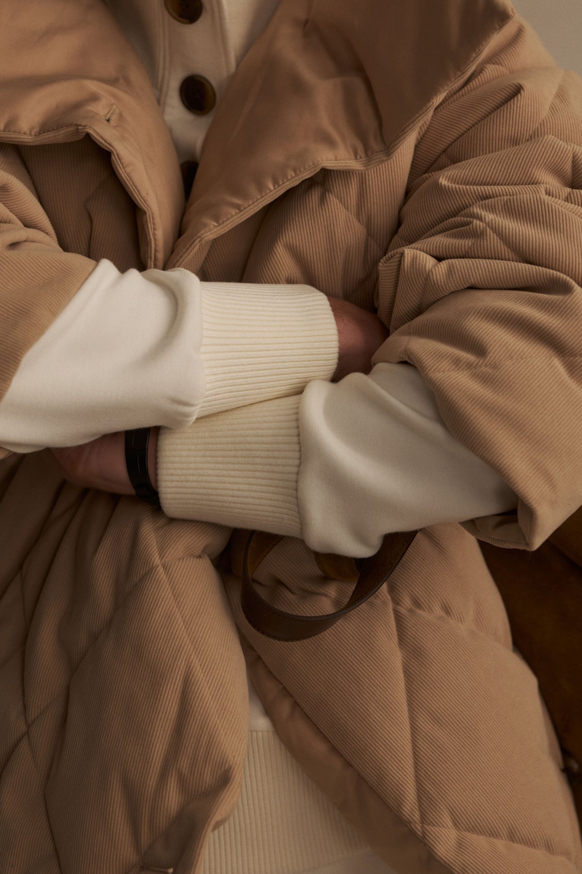 Evren Short Quilted Coat