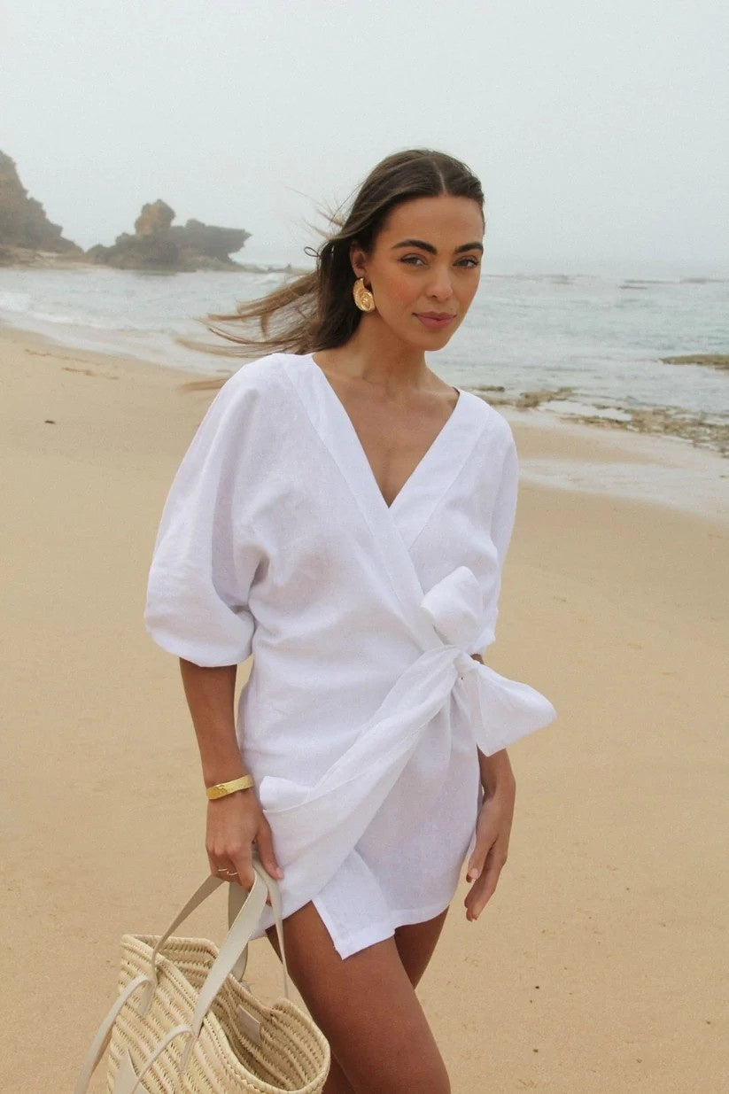 Adara Linen Dress