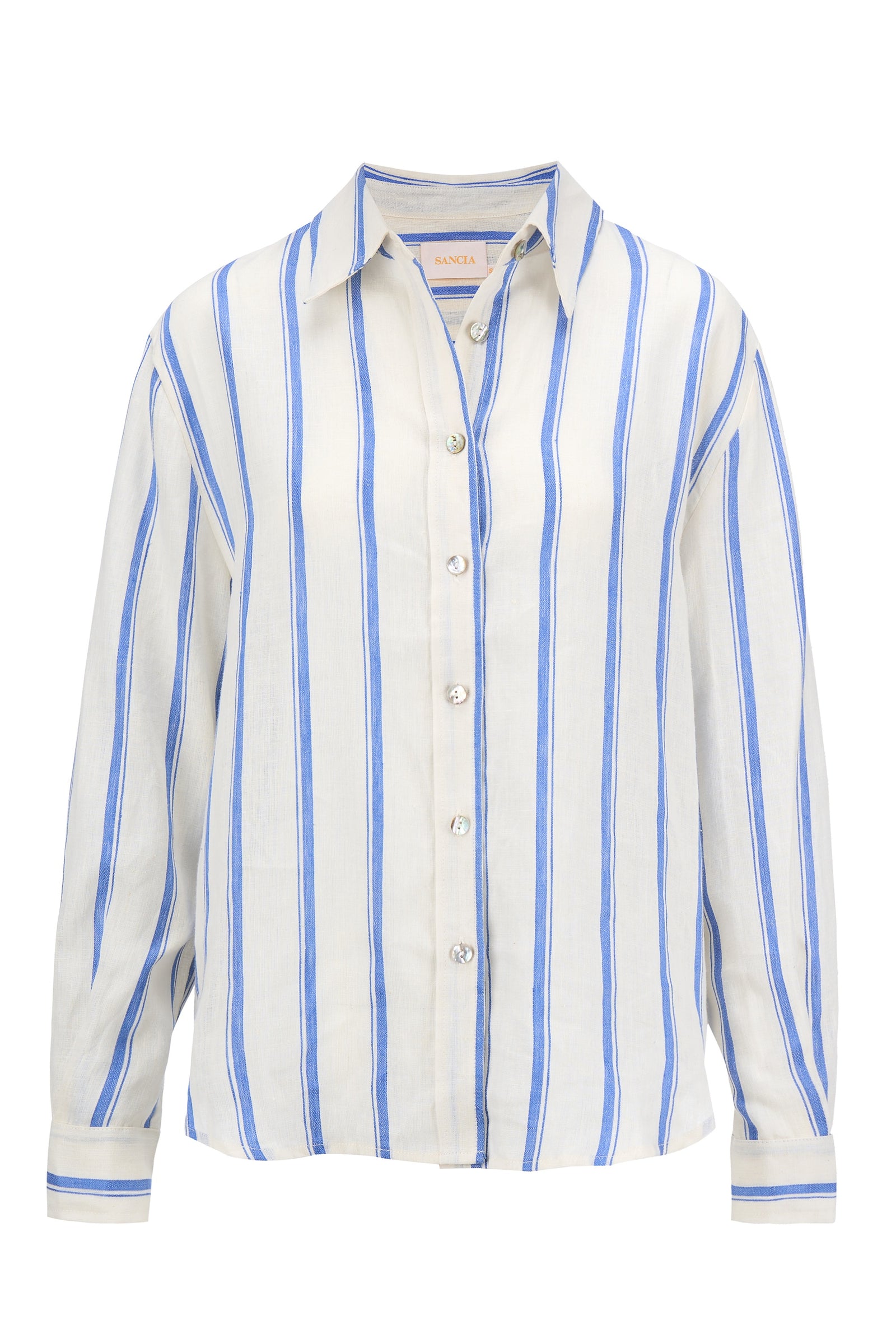 SALMA SHIRT | RIVERIA STRIPE - FINAL SALE