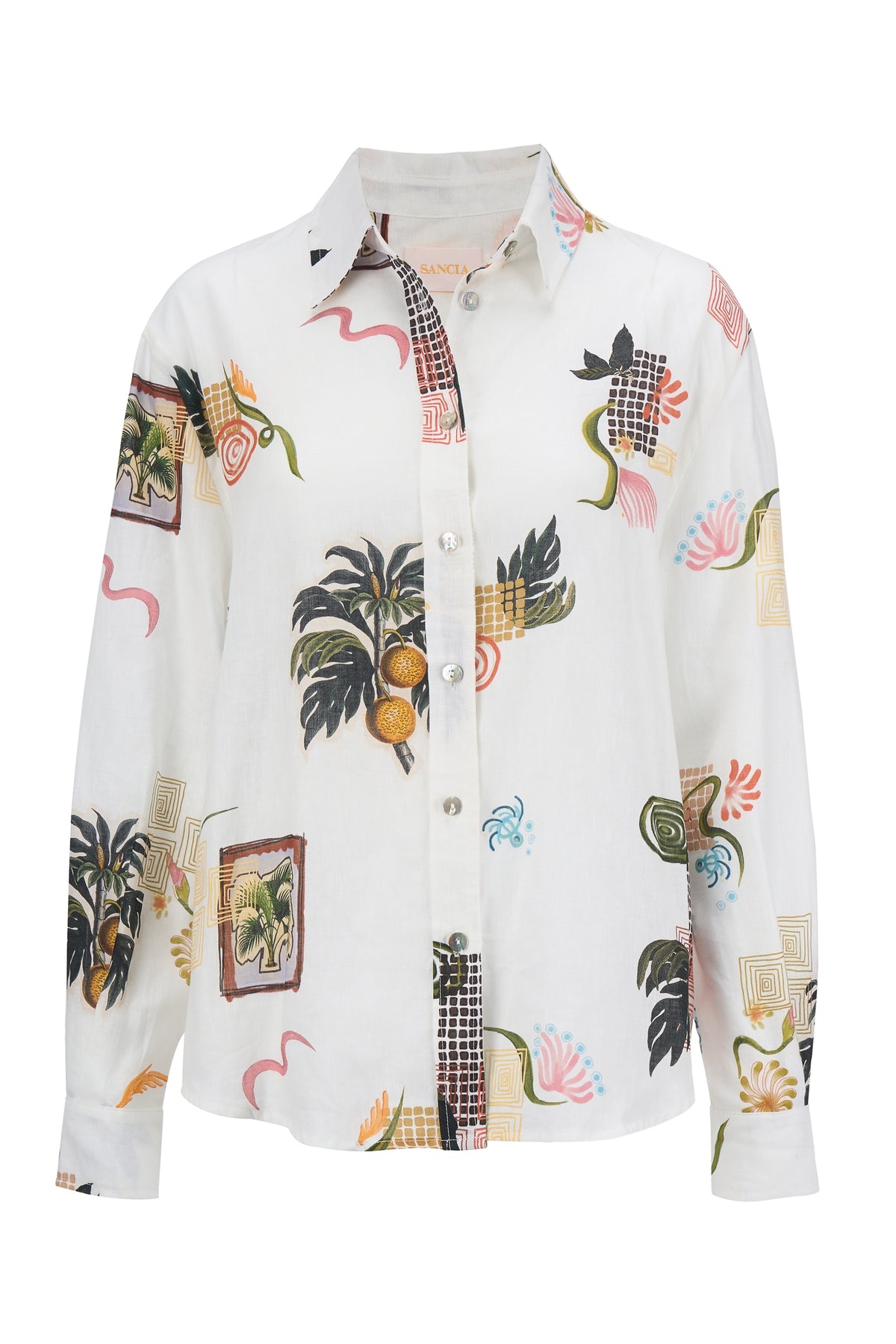 SALMA SHIRT | VALENCIA PRINT - FINAL SALE
