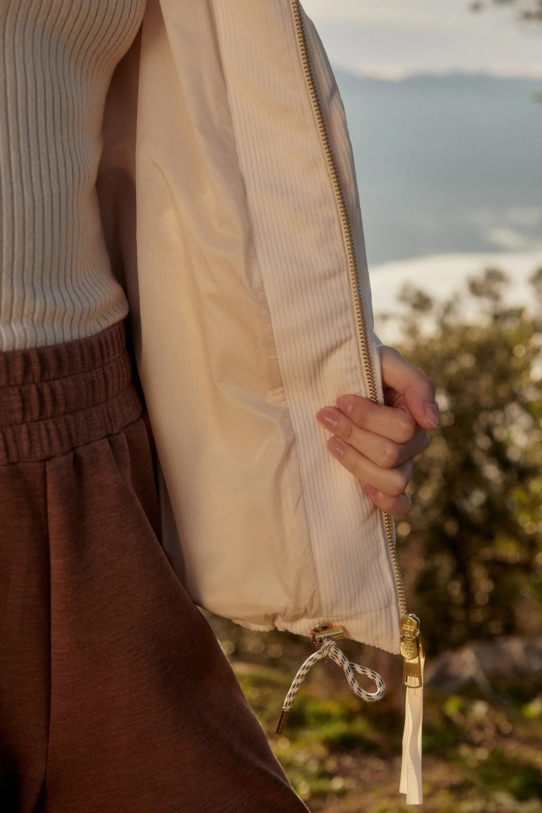 Brackley Cord Puffer Jacket