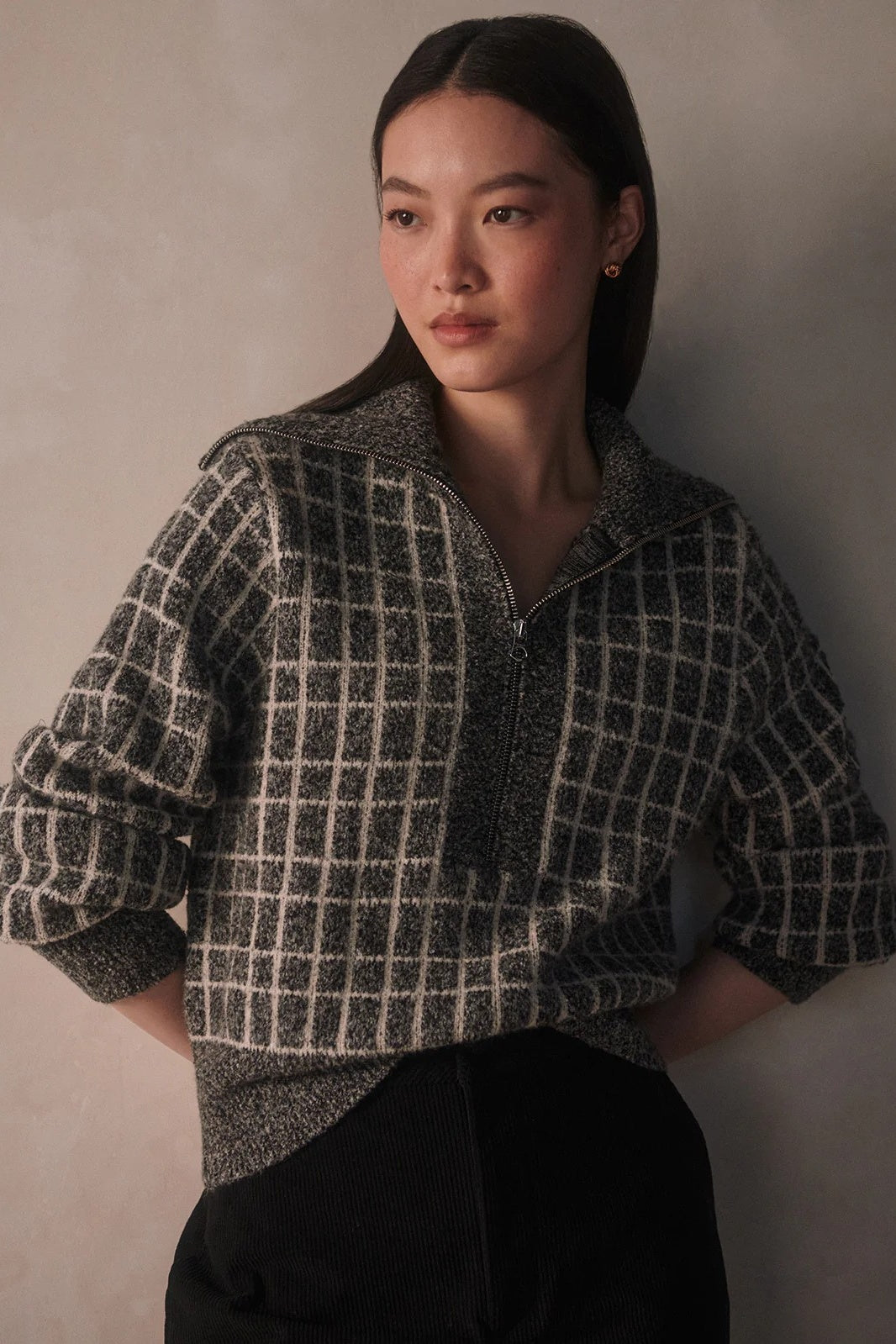 Furley Half-Zip Knit