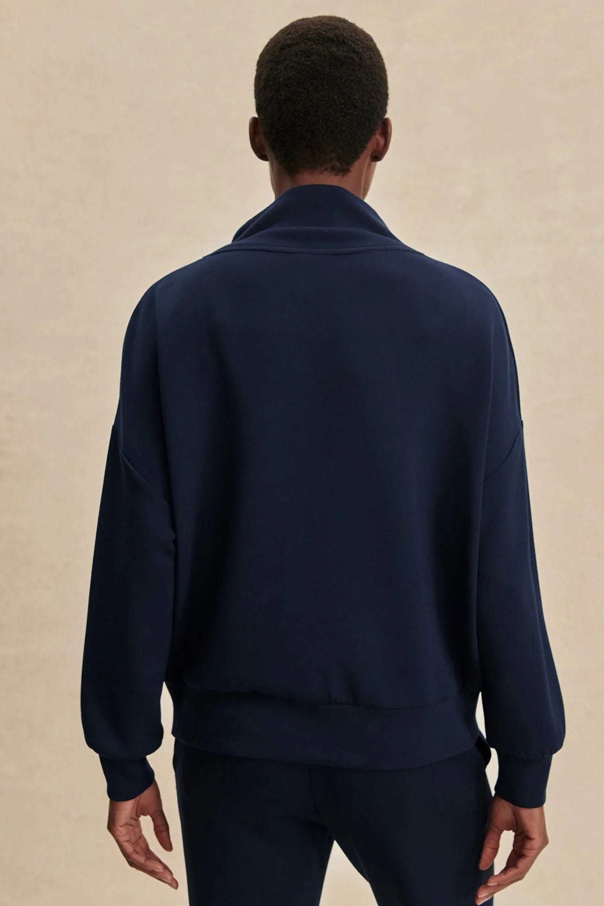 Hawley Half-Zip Sweat | Navy