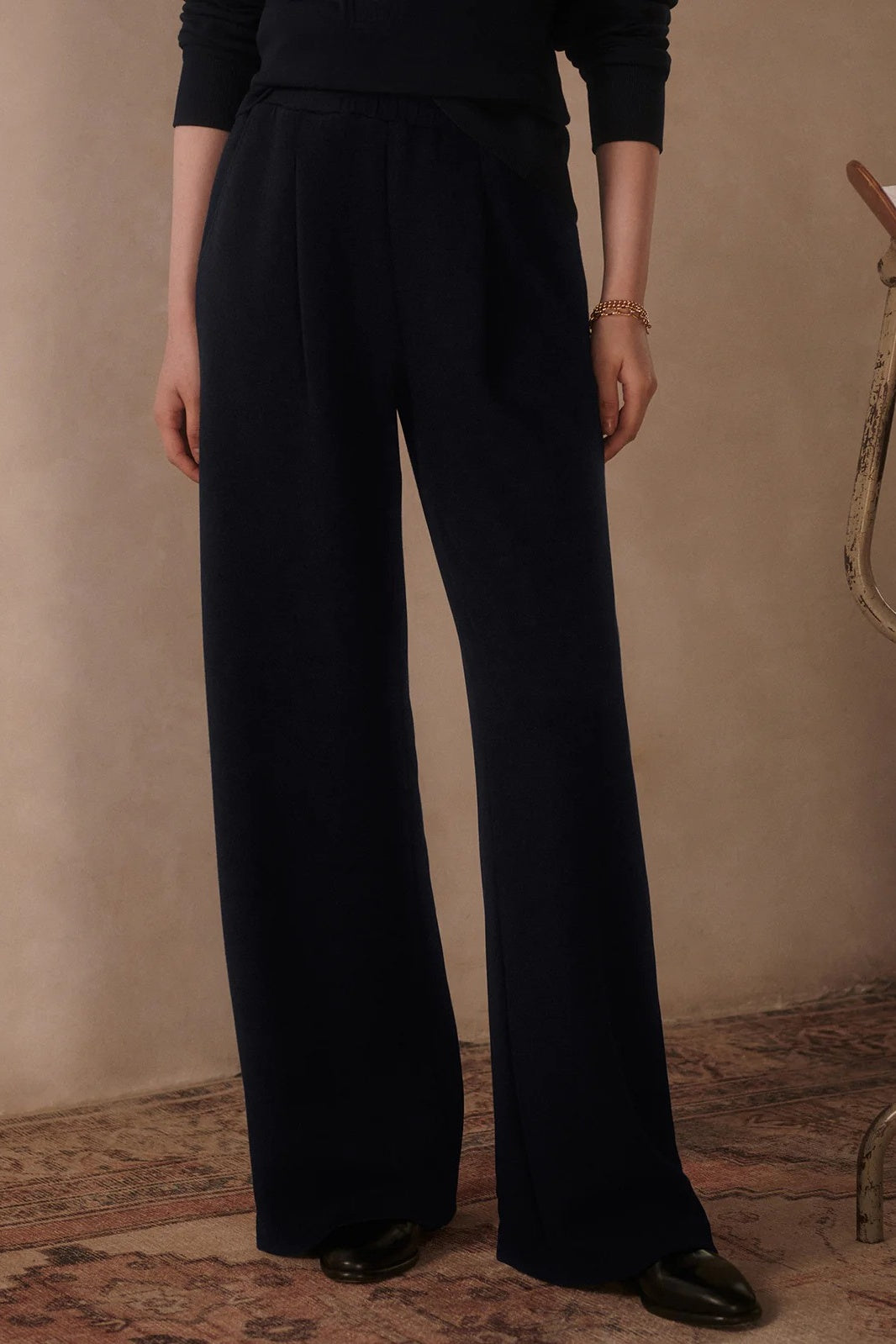 The Extra Wide Leg Pant 29.5&quot; | Navy