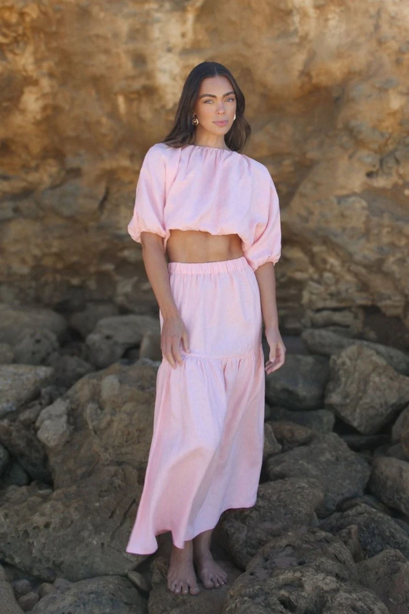 Zephyr Skirt | Peony