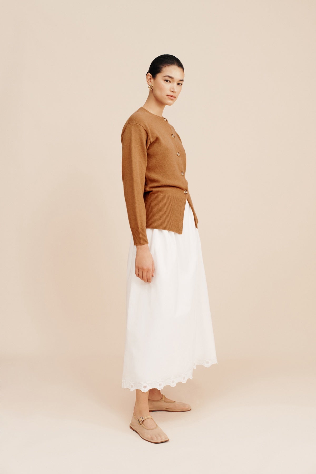 ANTOINETTE SKIRT - VINTAGE WHITE