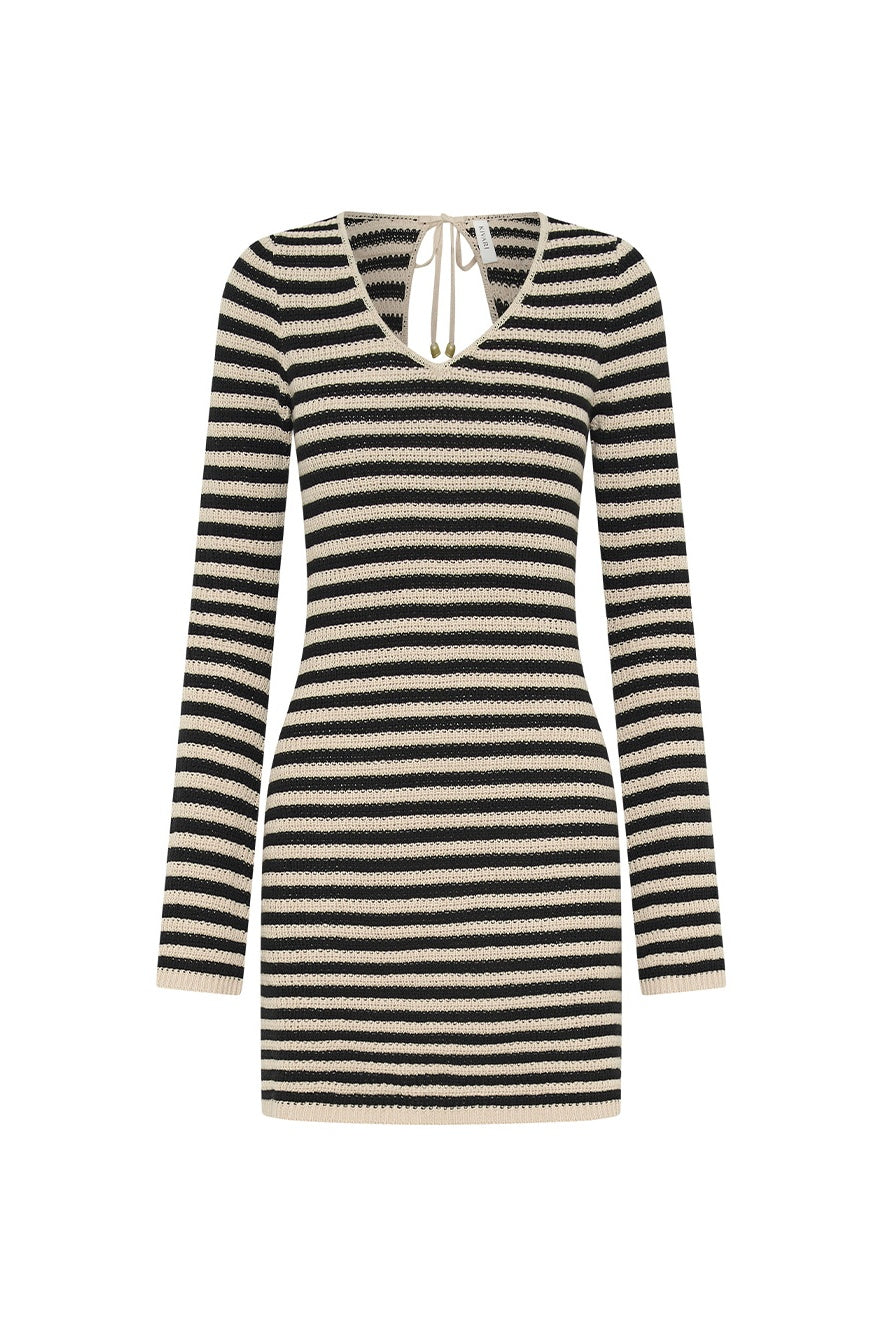 Anita Stripe Knit Mini Dress - FINAL SALE
