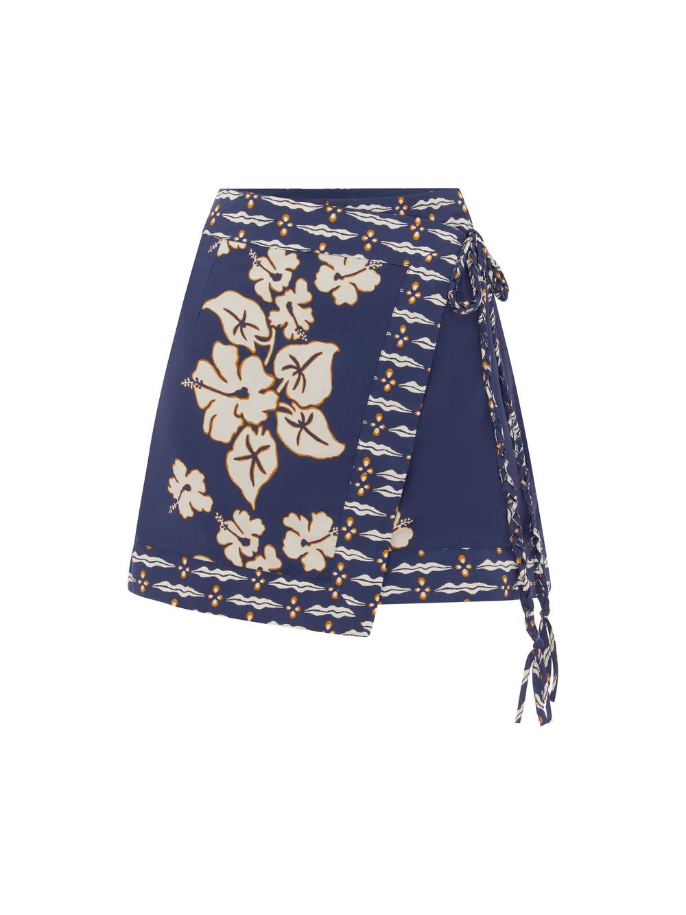 Palmetto Mini Wrap Skirt