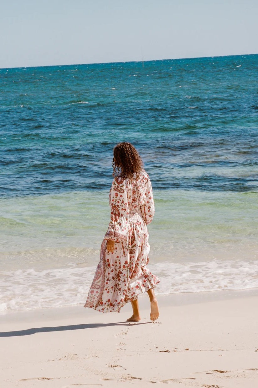 Ceres Shirred Maxi Dress | FINAL SALE