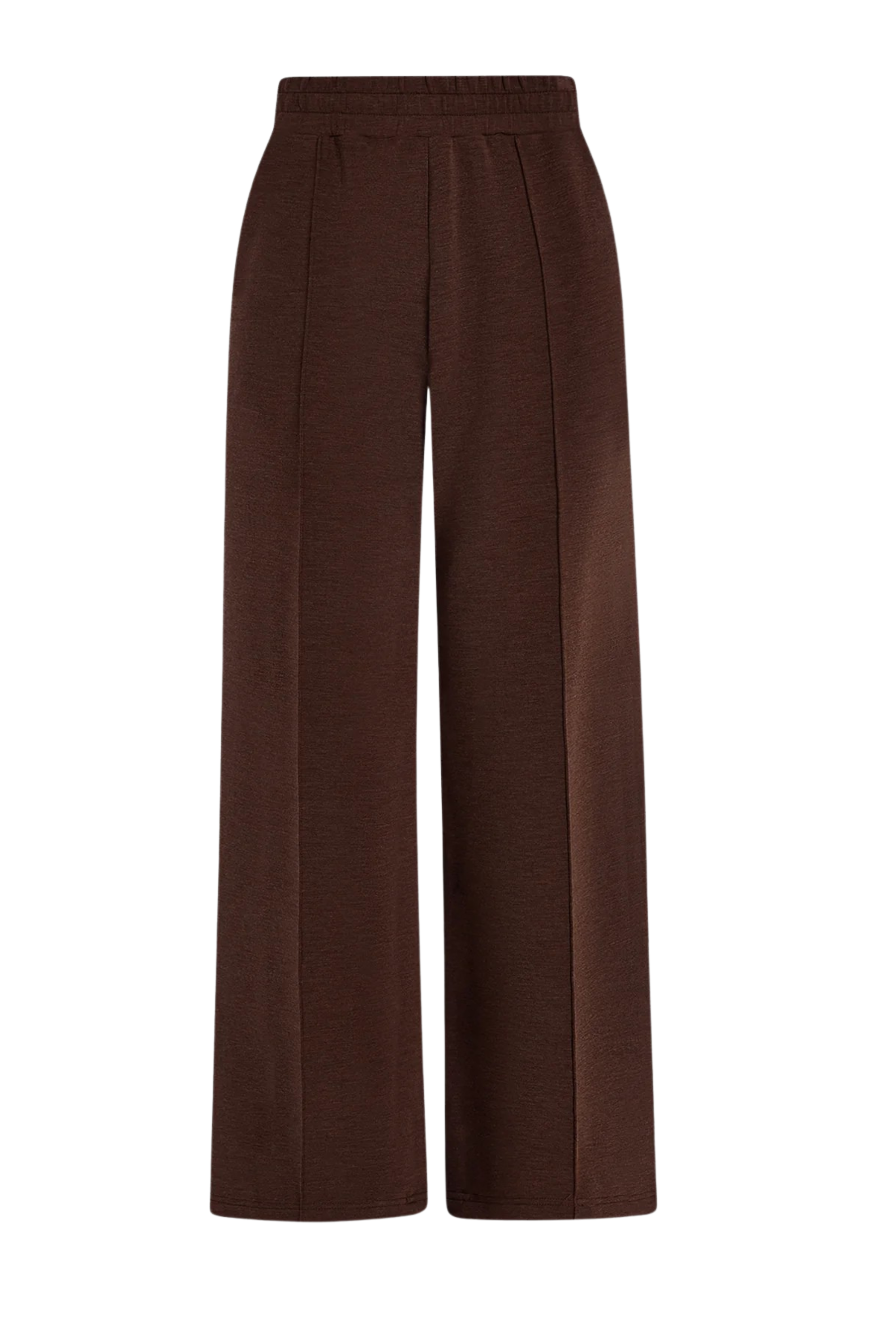 The Wide Leg Pant 30" | Coffee Bean Marl