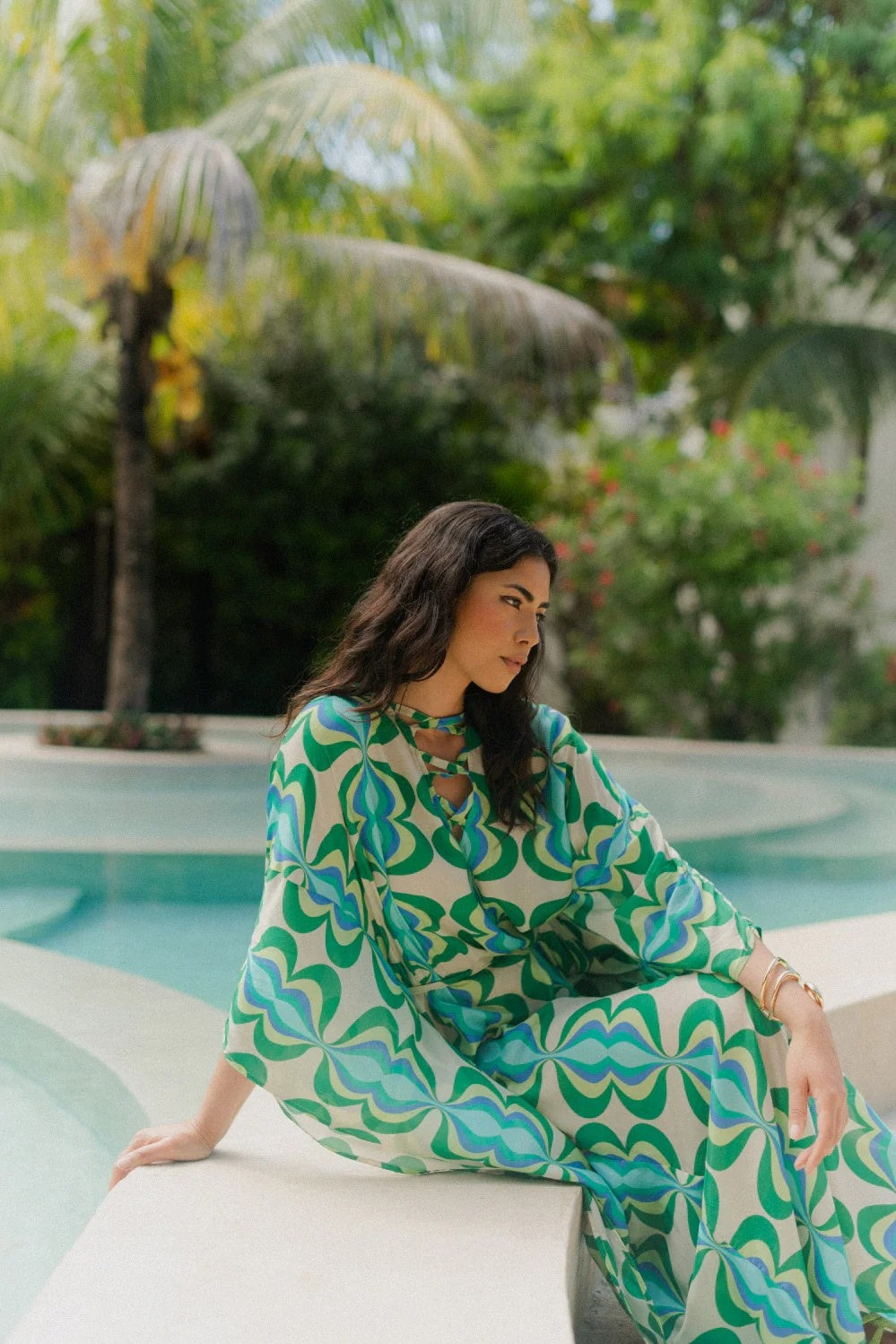 Lavande Caftan