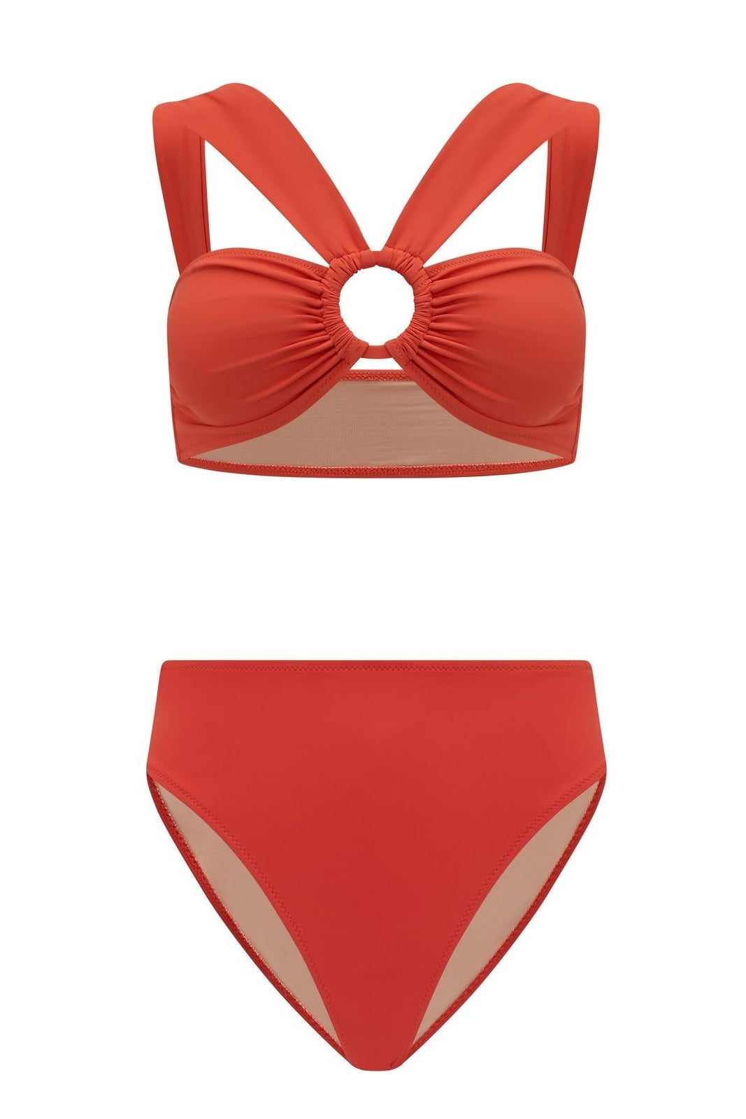 IZA BIKINI BOTTOM POPPY RED | FINAL SALE