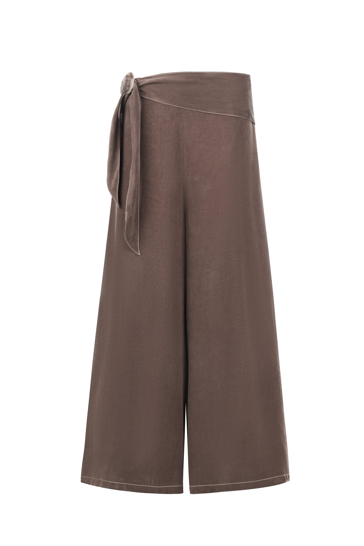 Luna Cupro Pants | Truffle