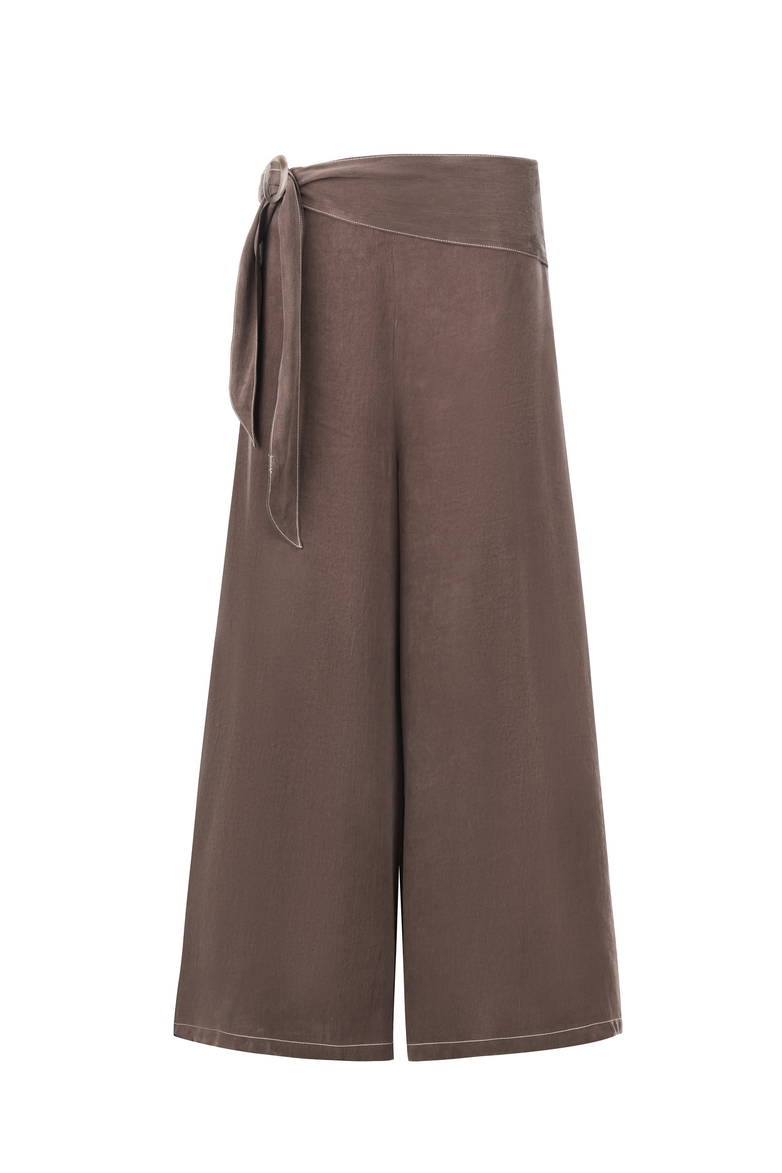 Luna Cupro Pants | Truffle
