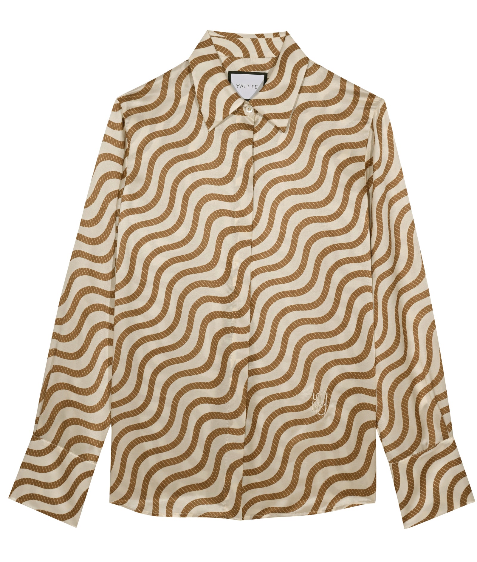 FIJI - Bespoke Sand Wave Striped Shirt- FINAL SALE