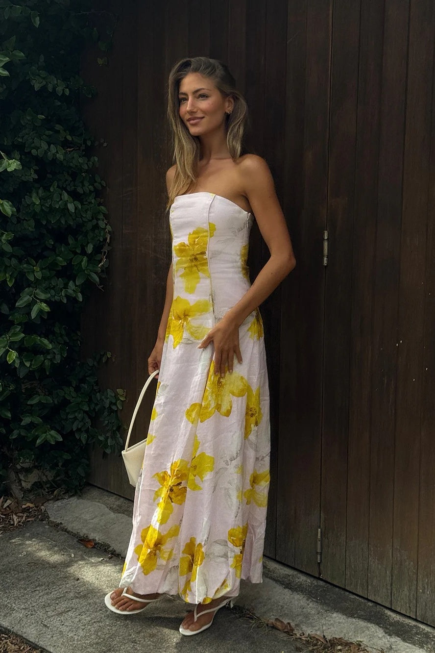 Francine Strapless Maxi Dress