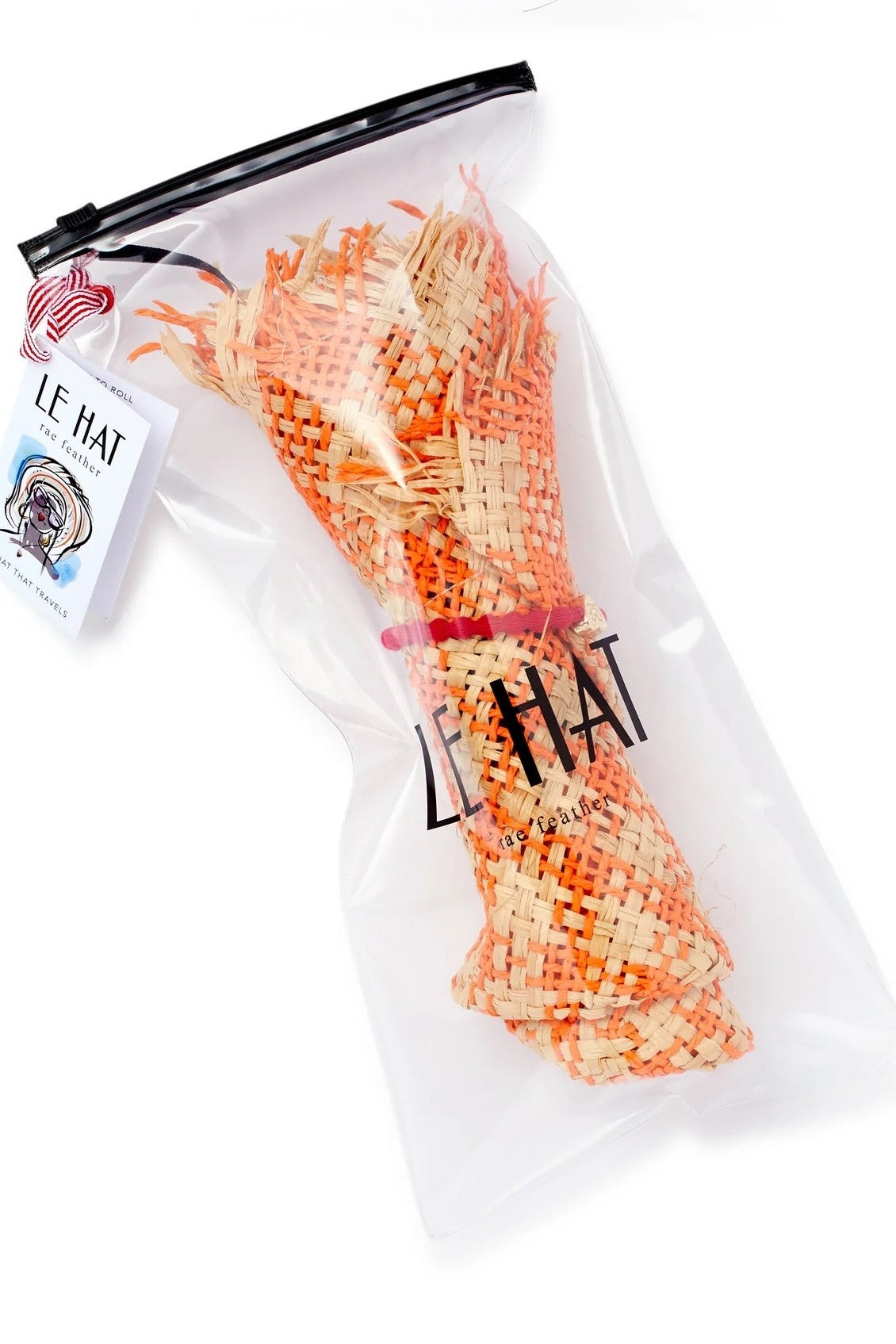 JAZZY HAT | ORANGE - Packable | FINAL SALE