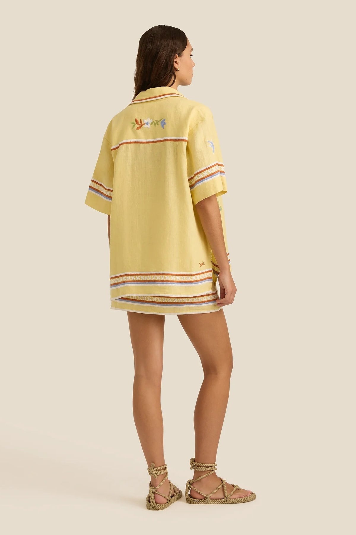 Darcy Shirt Charm Embroidery