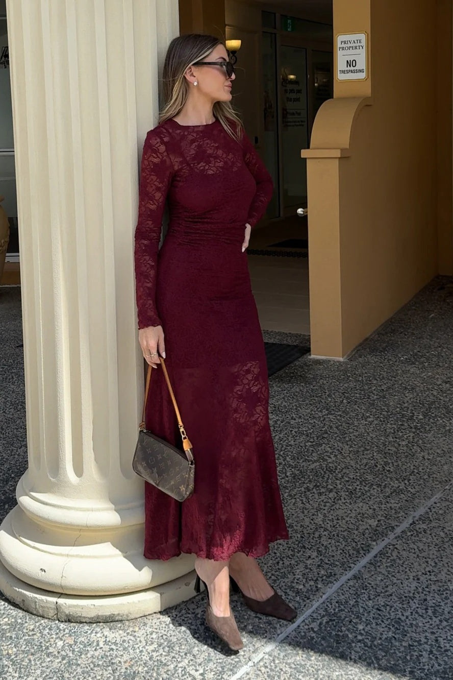 Marie Lace Maxi Dress