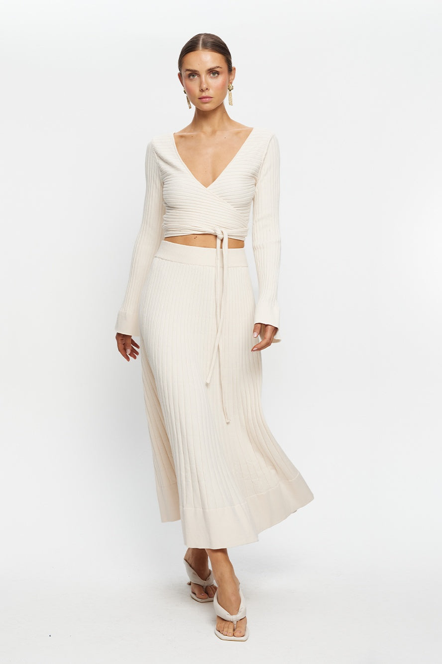 Daphne Rib Knit Skirt