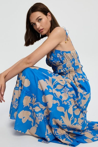 Aurora Strappy Midi Dress | FINAL SALE