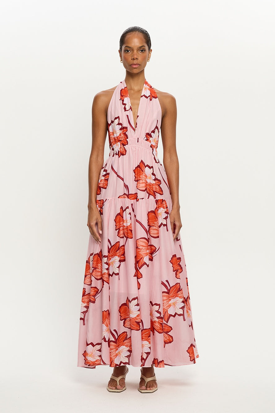 Lani	Halter Maxi Dress