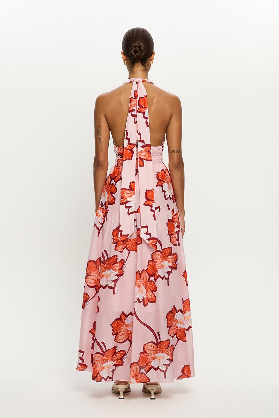 Lani	Halter Maxi Dress