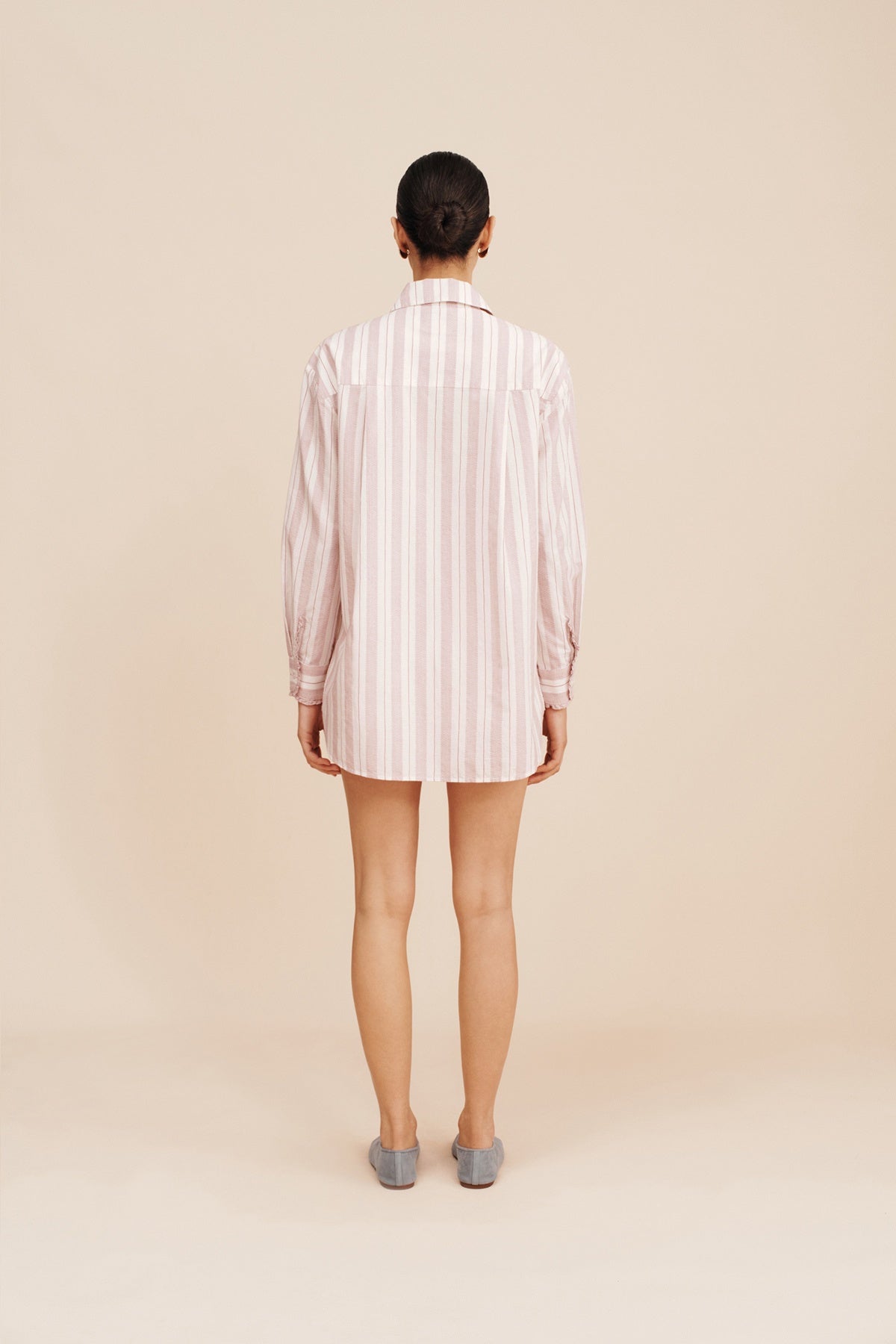 LENA SHIRT - VINTAGE STRIPE - FINAL SALE