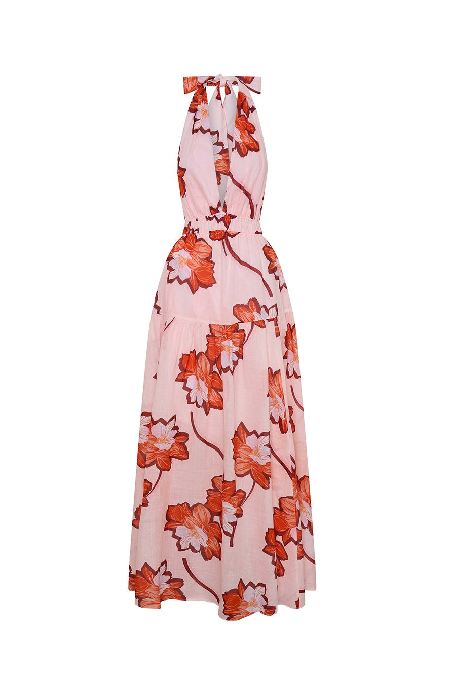 Lani	Halter Maxi Dress