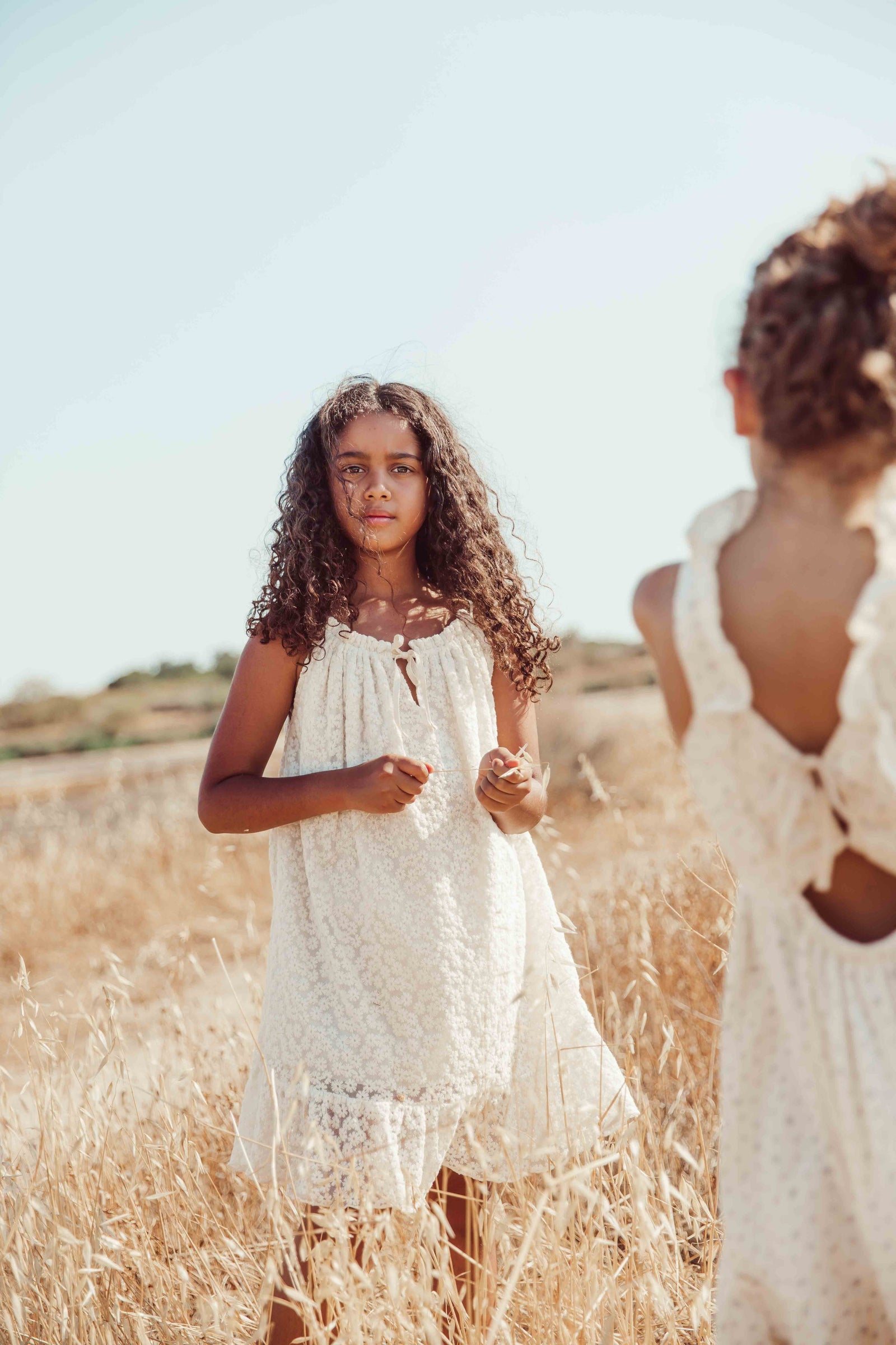 Girls Lace Daisies Dress