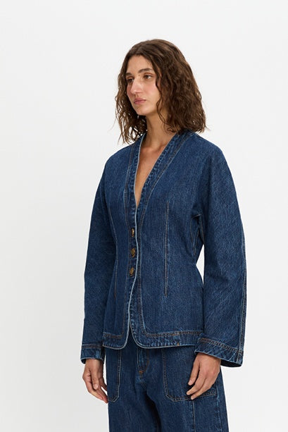 Jessica Denim Barrel Jacket