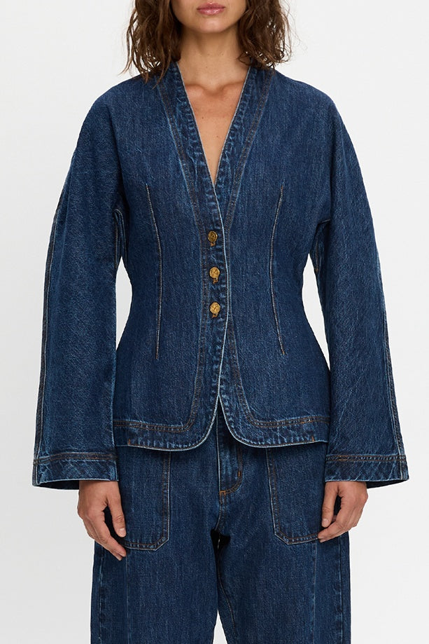 Jessica Denim Barrel Jacket
