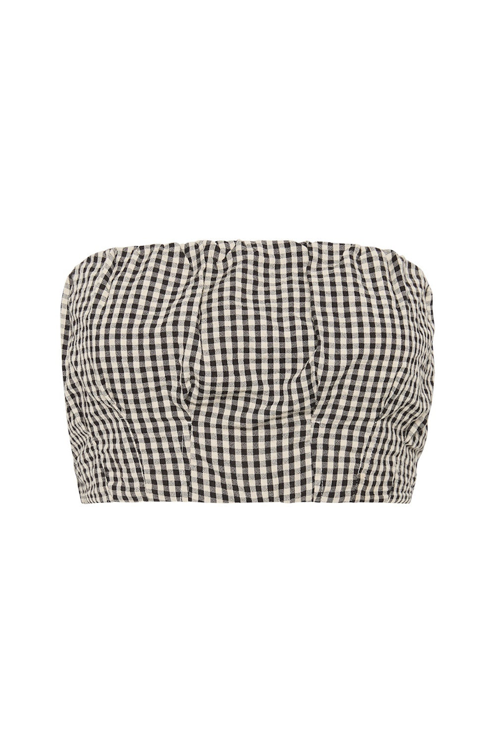 MIRA BANDEAU TOP - GINGHAM
